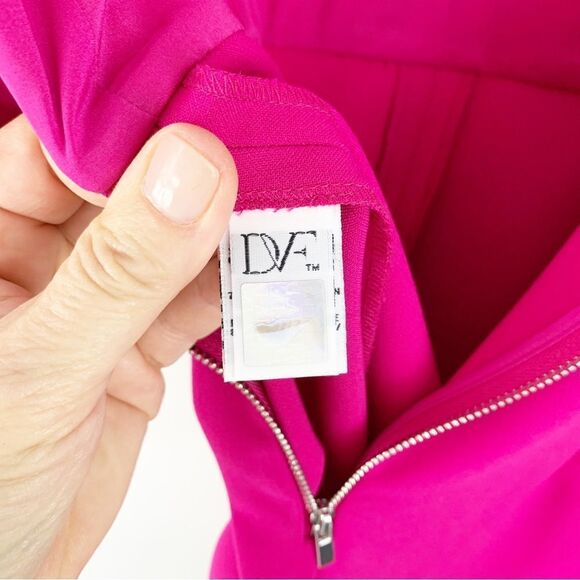 Diane von Furstenberg Pink Tose‎ Halle Sheath Dress 6 - Picture 13 of 16